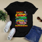 Superhero Daddy Daddy You are Our Superhero Best Dad 4 T Shirt