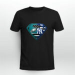 Superhero eagles and yankees american flag independence day 4 T Shirt
