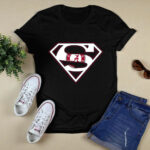 Superman Alabama Crimson Tide 4 T Shirt