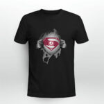 Superman Alabama Crimson Tide Inside Me 0 T Shirt