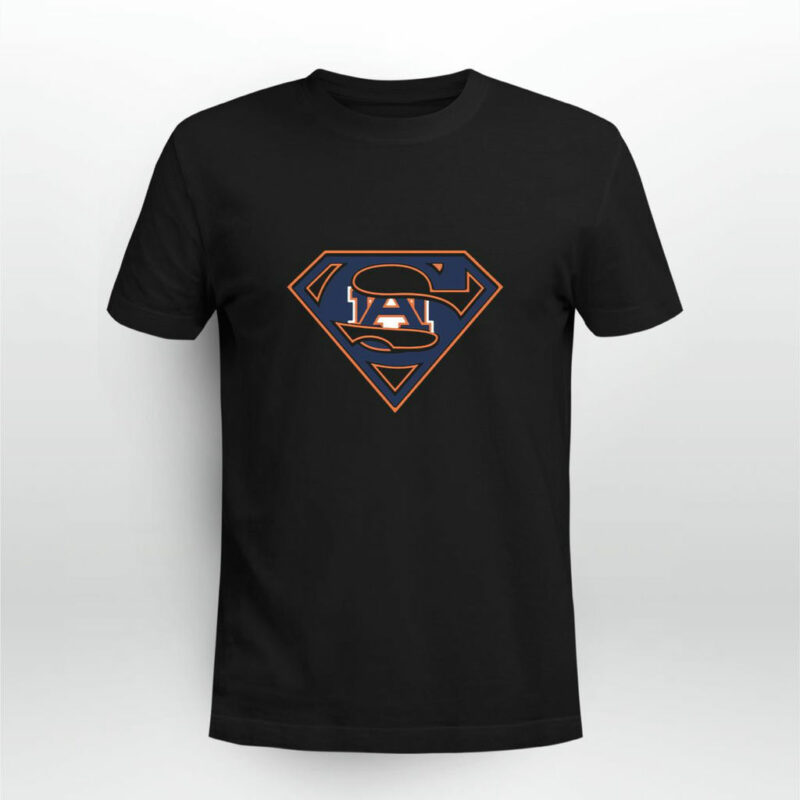 Superman Auburn Tigers 0 T Shirt