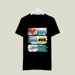 Superman Batman Miami Dolphins Mean Kick Your Ass 2 T Shirt