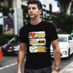Superman Batman Pittsburgh Steelers Mean Kick Your Ass 1 T Shirt