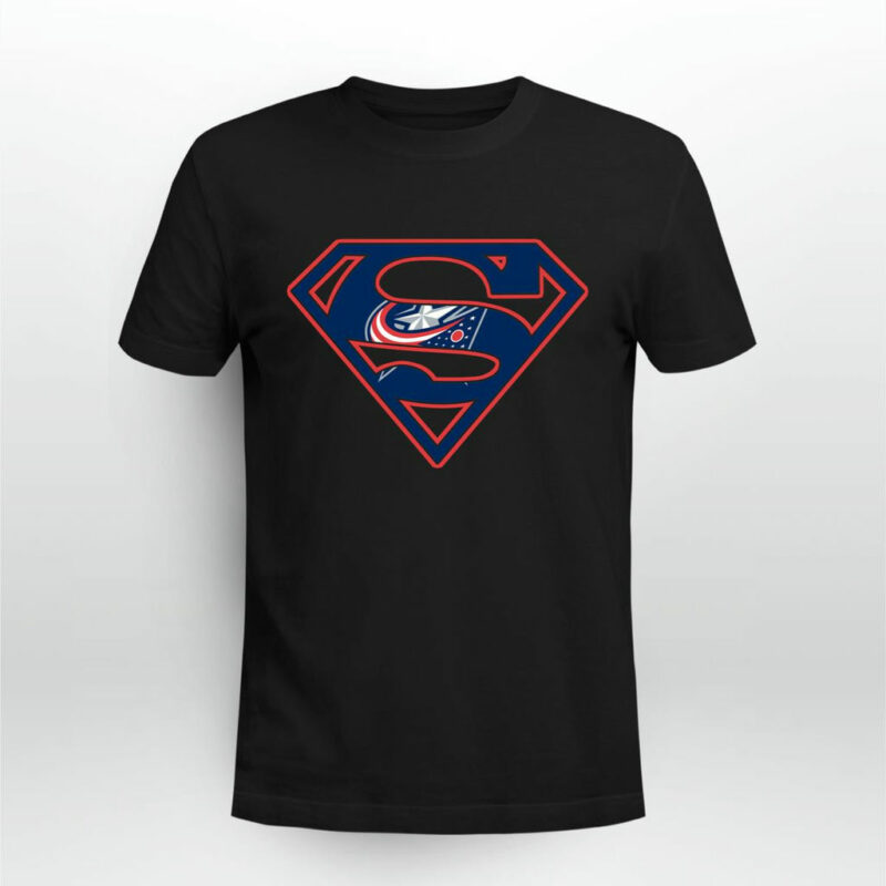 Superman Columbus Blue Jackets 0 T Shirt