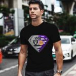 Superman Las Vegas Raiders And Los Angeles Lakers 1 T Shirt