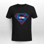 Superman Philadelphia 76ers 3 T Shirt