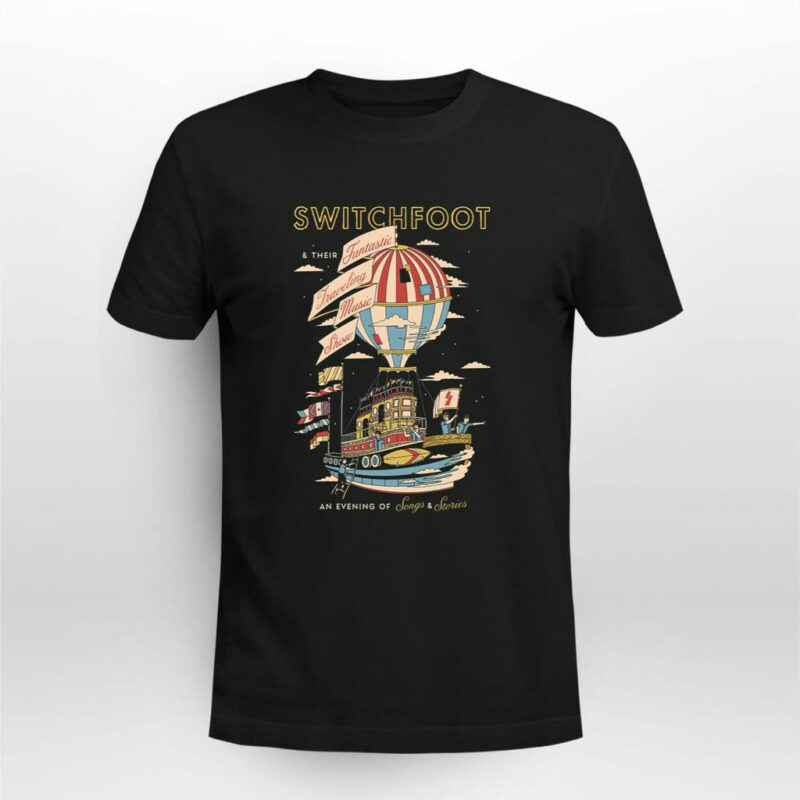 Switchfoot Fantastic Traveling Music Show Tour 2019 Front 4 T Shirt