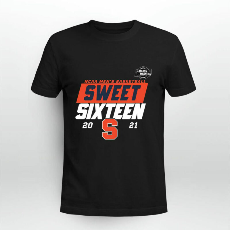 Syracuse Orange 2021 Mens Basketball Sweet Sixteen 0 T Shirt