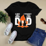 Syracuse Orange Dad sons first hero daughters first love 4 T Shirt