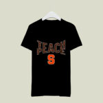 Syracuse Orange Teach Peace Paisley Pattern 1 T Shirt