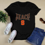 Syracuse Orange Teach Peace Paisley Pattern 4 T Shirt