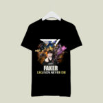T1 Faker Legends Never Die Signature 1 3 T Shirt