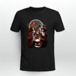 Tampa Bay Buccaneers Halloween Scream Team 4 T Shirt