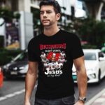 Tampa Bay Buccaneers In My Veins Jesus In My Hear 1 T Shirt