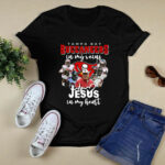 Tampa Bay Buccaneers In My Veins Jesus In My Hear 2 T Shirt 1