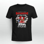 Tampa Bay Buccaneers In My Veins Jesus In My Hear 3 T Shirt 1