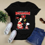 Tampa Bay Buccaneers Lets Play Football Together Snoopy 2 T Shirt