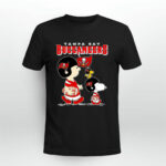 Tampa Bay Buccaneers Lets Play Football Together Snoopy 3 T Shirt