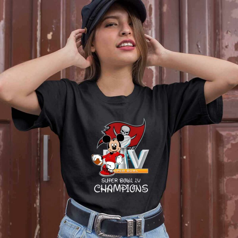 Tampa Bay Buccaneers Mickey Mouse Disney Super Bowl Lv 2021 Football 0 T Shirt