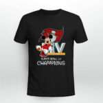 Tampa Bay Buccaneers Mickey Mouse Disney Super Bowl LV 2021 Football 3 T Shirt