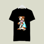 Tattoos Pitbull I love mom 2 T Shirt