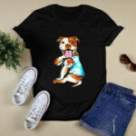 Tattoos Pitbull I love mom 3 T Shirt