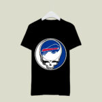Team Buffalo Bills x Grateful Dead Logo Band 3 T Shirt