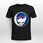 Team Buffalo Bills x Grateful Dead Logo Band 4 T Shirt