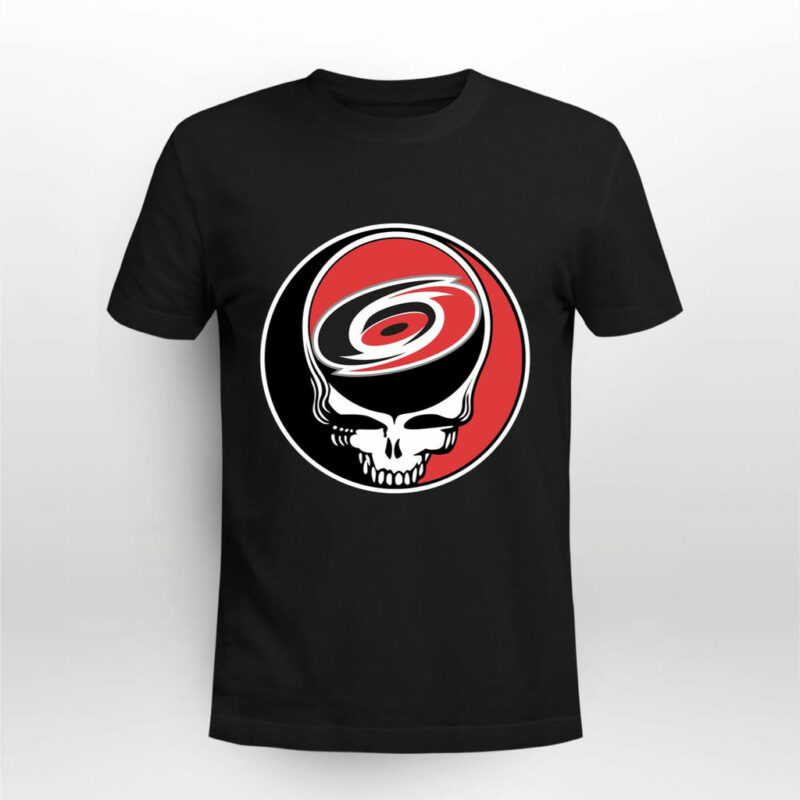 Team Carolina Hurricanes X Grateful Dead Logo Band 0 T Shirt