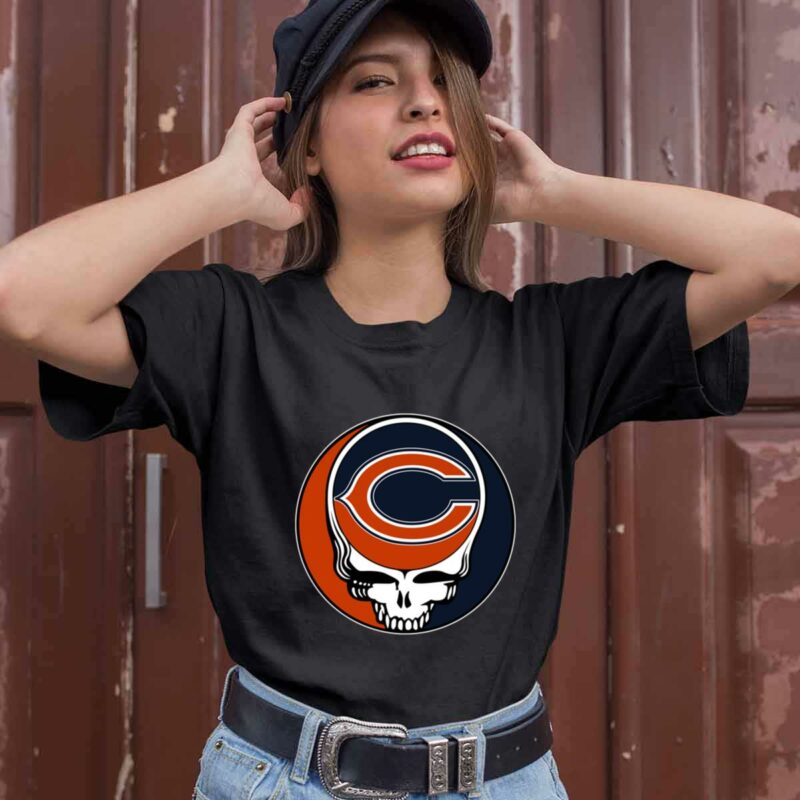Team Chicago Bears X Grateful Dead Logo Band 0 T Shirt