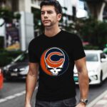 Team Chicago Bears X Grateful Dead Logo Band 1 T Shirt