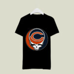 Team Chicago Bears X Grateful Dead Logo Band 4 T Shirt