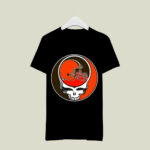 Team Cleveland Browns X Grateful Dead Logo Band 4 T Shirt