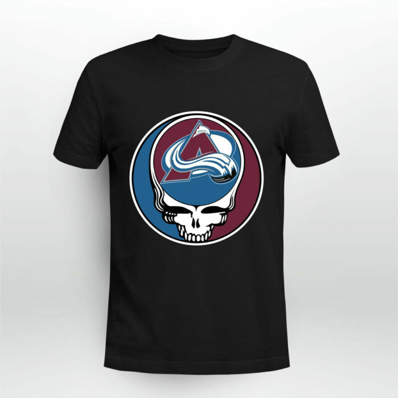 Team Colorado Avalanche Grateful Dead Logo Band 0 T Shirt