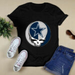 Team Dallas Cowboys Grateful Dead Logo Band 2 T Shirt