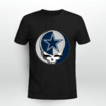 Team Dallas Cowboys Grateful Dead Logo Band 4 T Shirt