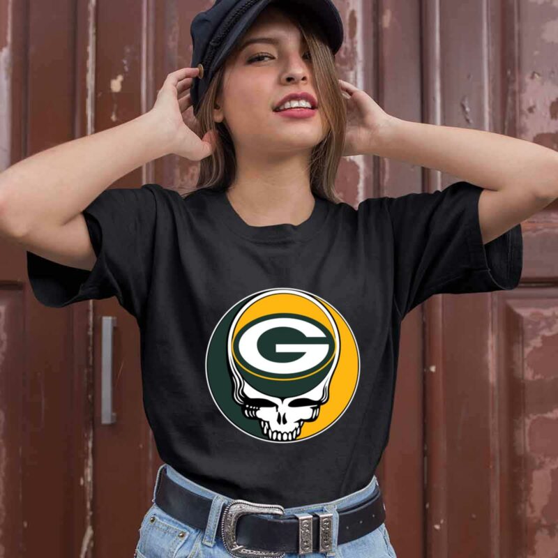 Team Green Bay Packers X Grateful Dead Logo Band 0 T Shirt