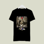Team Horror we used to smile and the we worked at Baltimore Ravens 3 T Shirt