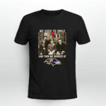 Team Horror we used to smile and the we worked at Baltimore Ravens 4 T Shirt
