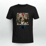 Team Horror we used to smile and the we worked at Carolina Panthers 2 T Shirt