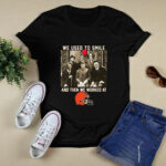 Team Horror we used to smile and the we worked at Cleveland Browns 2 T Shirt