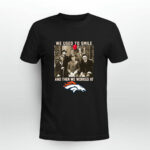 Team Horror we used to smile and the we worked at Denver Broncos 4 T Shirt
