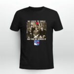 Team Horror we used to smile and the we worked at New York Rangers 0 T Shirt