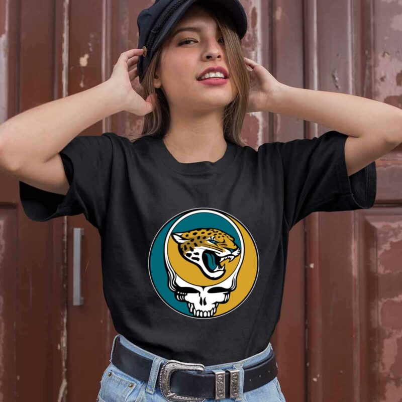 Team Jacksonville Jaguars X Grateful Dead Logo Band 0 T Shirt