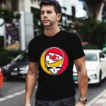 Team Kansas City Chiefs X Grateful Dead Logo Band 1 T Shirt