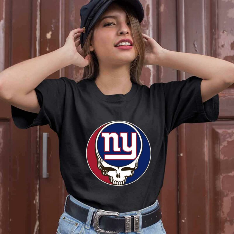Team New York Giants X Grateful Dead Logo Band 0 T Shirt
