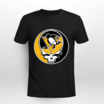 Team Pittsburgh Penguins Grateful Dead Logo Band 0 T Shirt