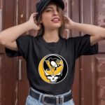 Team Pittsburgh Penguins Grateful Dead Logo Band 3 T Shirt