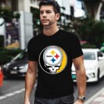 Team Pittsburgh Steelers Grateful Dead Logo Band 1 T Shirt
