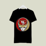 Team San Francisco 49ers X Grateful Dead Logo Band 3 T Shirt
